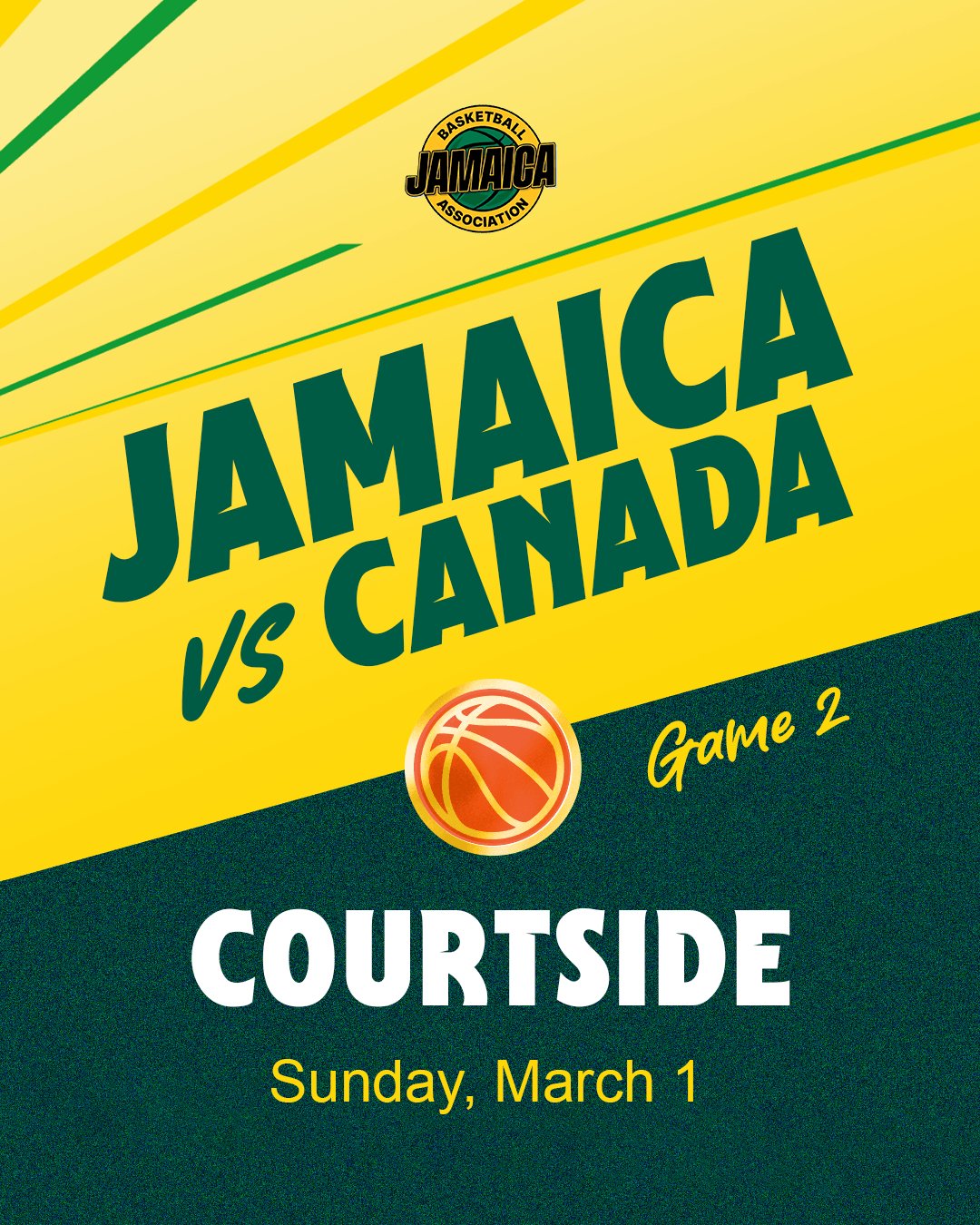 Jamaica vs Canada - Courtside - (Mar 1)